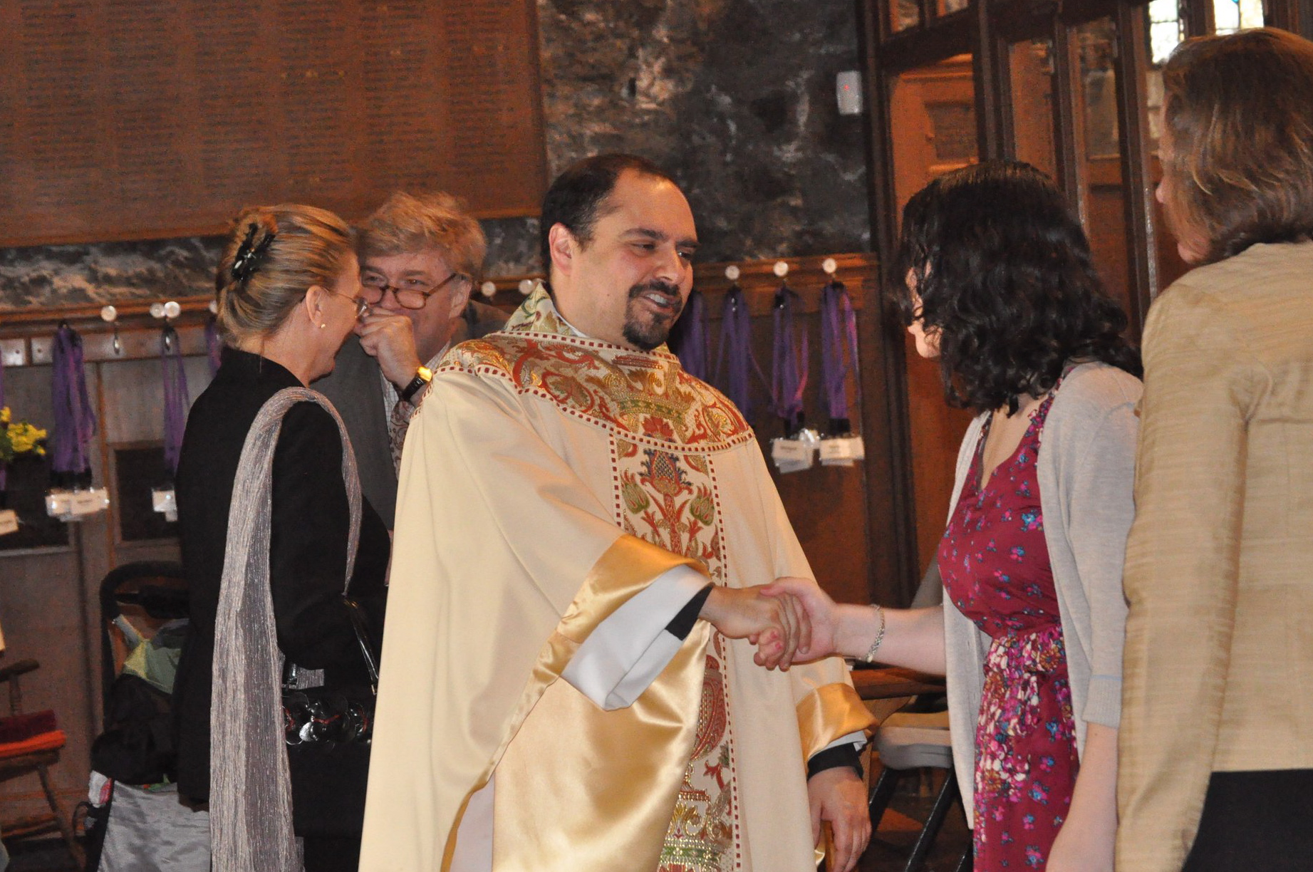 Fr Gawain greeting
